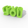 文字-艺术-3D打印模型-3D城