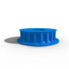 Parametric timing pulley-小工具-3D打印模型-3D城
