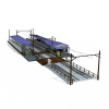 小型火车车站-建筑-VR/AR模型-3D城