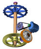 conveyor-drive-with-worm-gear-工业设备-机器设备-工业CAD模型-3D城