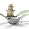 船-船舶-VR/AR模型-3D城