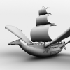 船-船舶-VR/AR模型-3D城