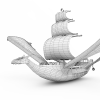 船-船舶-VR/AR模型-3D城