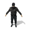 马克斯.佩恩MAX-角色人体-男人-VR/AR模型-3D城
