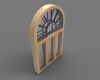 old-style-estonian-window-detailed-建筑-家具-工业CAD模型-3D城