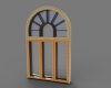old-style-estonian-window-detailed-建筑-家具-工业CAD模型-3D城