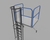 industrial-ladder-with-podest-工业设备-其它-工业CAD模型-3D城