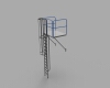 industrial-ladder-with-podest-工业设备-其它-工业CAD模型-3D城