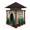 家庭清真寺-建筑-基础设施-VR/AR模型-3D城