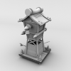 卡通小场景-建筑-其它-VR/AR模型-3D城