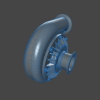 turbo-pump-工业设备-零部件-工业CAD模型-3D城