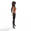 妹子-角色人体-角色-VR/AR模型-3D城