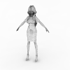 妹子-角色人体-角色-VR/AR模型-3D城