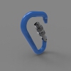 carabiner-文体生活-体育用品-工业CAD模型-3D城