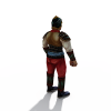 男战士-角色人体-角色-VR/AR模型-3D城