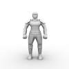 男战士-角色人体-角色-VR/AR模型-3D城
