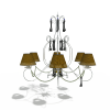 吊灯-家居-灯具-VR/AR模型-3D城
