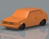 vw-golf-mk1-汽车-轿车-工业CAD模型-3D城