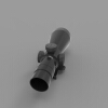 sighting telescope-军事-其它-工业CAD模型-3D城