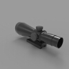 sighting telescope-军事-其它-工业CAD模型-3D城