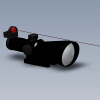 sighting telescope-军事-其它-工业CAD模型-3D城