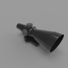 sighting telescope-军事-其它-工业CAD模型-3D城