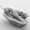 中国风格的装饰模型-文体生活-艺术品-VR/AR模型-3D城