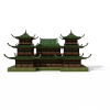 剑网三扬州忠义堂-建筑-科幻-VR/AR模型-3D城