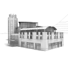 户外建筑-建筑-办公-VR/AR模型-3D城
