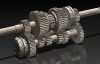Borg-Warner T5 transmission in scale 13-工业设备-零部件-工业CAD模型-3D城