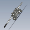 Borg-Warner T5 transmission in scale 13-工业设备-零部件-工业CAD模型-3D城