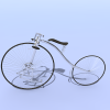 自行车陈设品-汽车-自行车-VR/AR模型-3D城