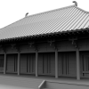 佛教寺庙-建筑-古建筑-VR/AR模型-3D城