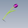 tulip-文体生活-其它-工业CAD模型-3D城