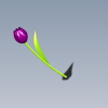 tulip-文体生活-其它-工业CAD模型-3D城