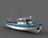 渔船-船舶-其它-VR/AR模型-3D城