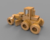 transport-fleet-8-grader-wooden-toy-文体生活-玩具-工业CAD模型-3D城