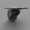 Miniature caster wheel-建筑-其它-工业CAD模型-3D城