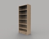 wooden-bookcase-建筑-家具-工业CAD模型-3D城