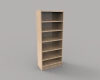 wooden-bookcase-建筑-家具-工业CAD模型-3D城