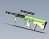 steyr-aug-bullpup-rifle-军事-武器-工业CAD模型-3D城
