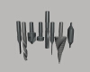 customisable-drillbit-collection-工业设备-零部件-工业CAD模型-3D城