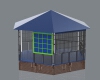 The pavilion-建筑-设施-工业CAD模型-3D城