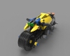 lego-technic-stunt-bike-文体生活-玩具-工业CAD模型-3D城
