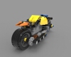 lego-technic-stunt-bike-文体生活-玩具-工业CAD模型-3D城