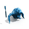 LOL海牛-角色人体-角色-VR/AR模型-3D城