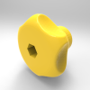 M8螺丝旋钮-小工具-3D打印模型-3D城