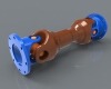Universal shaft-工业设备-零部件-工业CAD模型-3D城