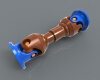 Universal shaft-工业设备-零部件-工业CAD模型-3D城