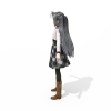 妹子-角色人体-角色-VR/AR模型-3D城